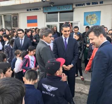 The Human Rights Defender Arman Tatoyan had an official visit to Syunik province