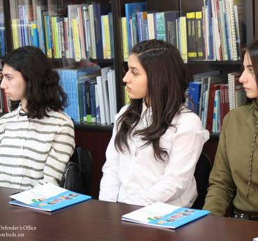 Future lawyers visited the Human Rights Defender’s Office