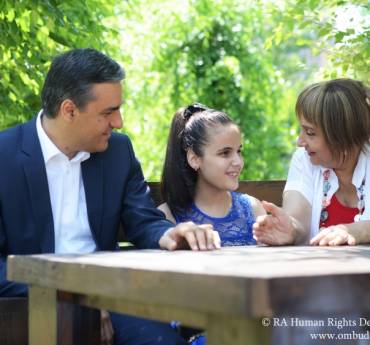 We should teach children independent living skills, believe in their potential and keep their dignity high: Arman Tatoyan